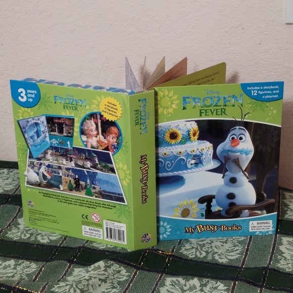 NWT!!❄️DISNEY FROZEN FEVER MY BUSY BOOKS (FOR AGES 3 AND UP) - Picture 5 of 5
